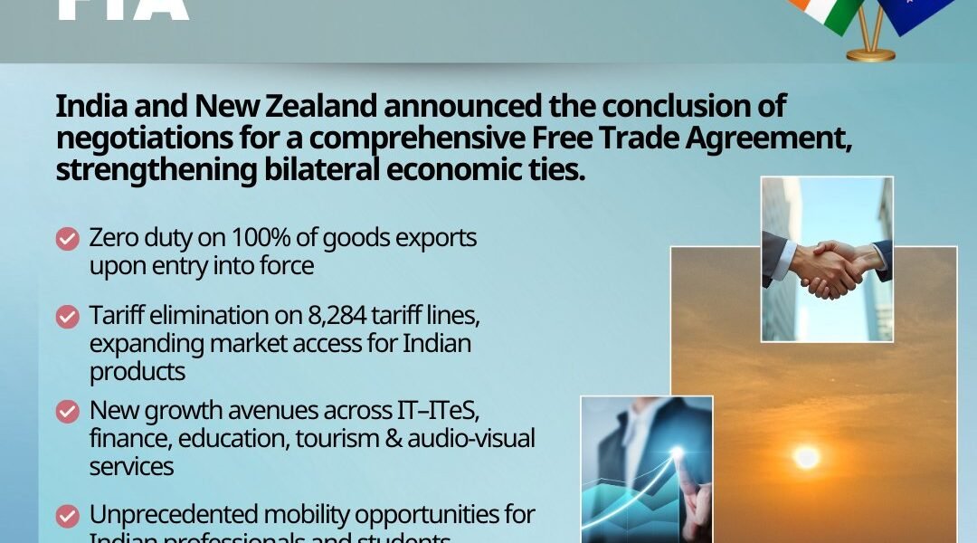 India and New Zealand