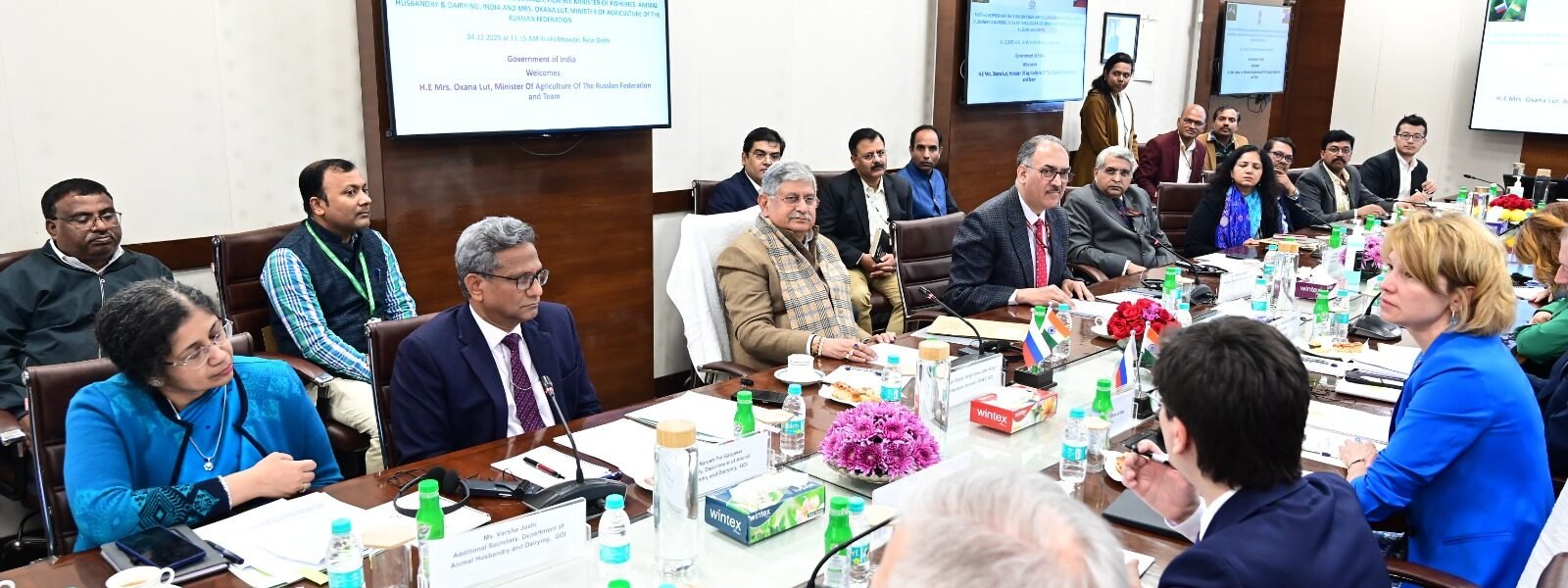 India and Russia have strengthened bilateral cooperation in fisheries, animal husbandry, and dairy trade.