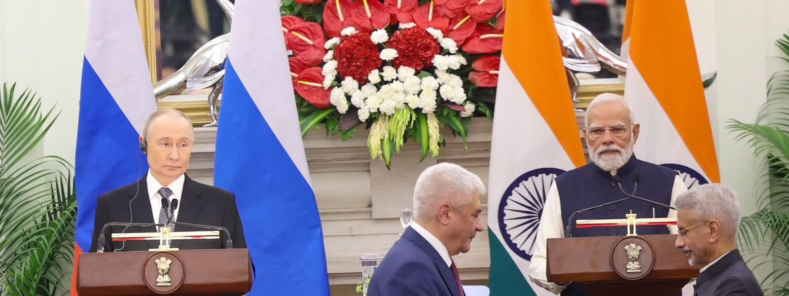 India and Russia today signed several agreements in areas related to defense, trade, economy, healthcare, education, culture and media.