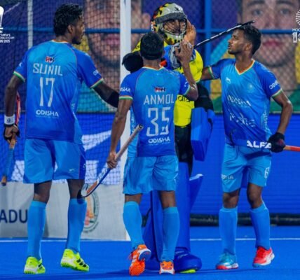 India beat Switzerland 5-0 to enter the quarter-finals of the FIH Men Junior Hockey World Cup 2025