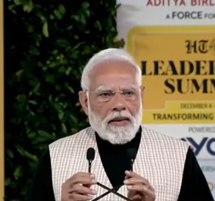 India is currently an ideal model of high growth and low inflation for the world - PM Modi