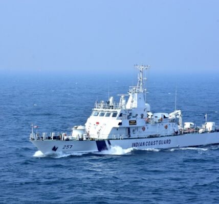 Indian Coast Guard has inducted the new generation fast patrol vessel Amulya, built by Goa Shipyard Limited, into service