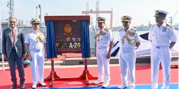 Indian Navy formally commissioned the DSC A20 into service