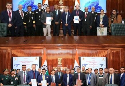 Ministry of Defence has signed contracts worth Rs 4,666 crore for close-quarter battle carbines and heavy-weight torpedoes