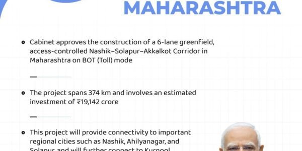Nashik-Solapur-Akkalkot corridor