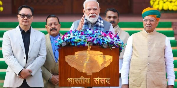 PM Modi Addressing reporters ahead of the winter session of Parliament