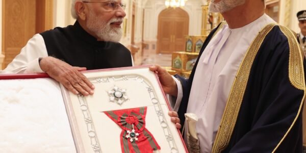 PM Narendra Modi has been awarded the Order of Oman award