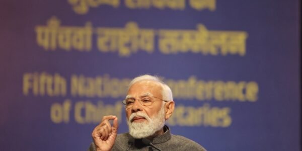 PM Narendra Modi has called upon the states to strengthen the service sector and make India a global service hub.