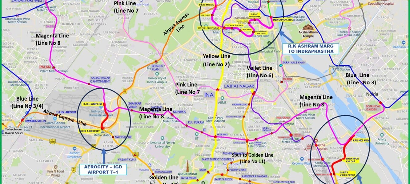 Phase 5-A of the Delhi Metro