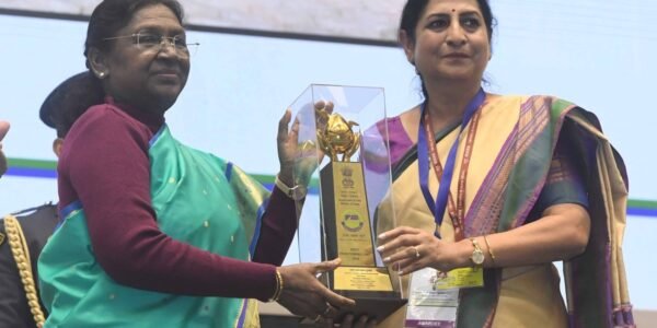 President Droupadi Murmu honored the winners of the National Energy Conservation Awards 2025.
