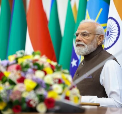 Prime Minister Narendra Modi addressed a joint session of the Ethiopian Parliament today.