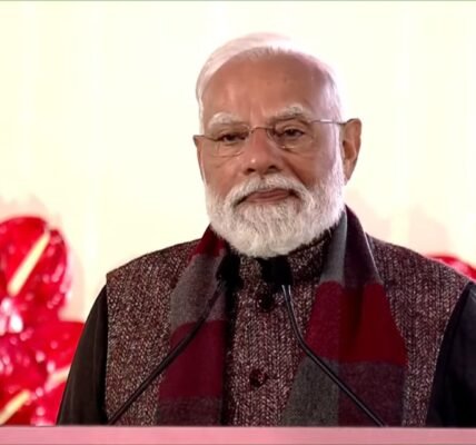 Prime Minister Narendra Modi addressed the Veer Bal Diwas program in the capital.