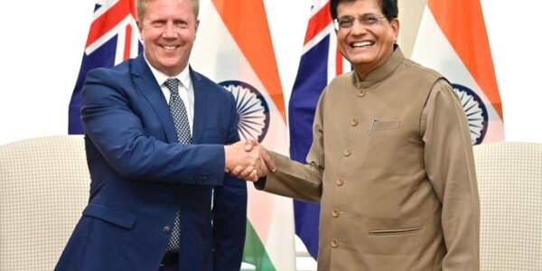 Under the India-New Zealand Free Trade Agreement, the 100 percent tariff on Indian exports will be eliminated.