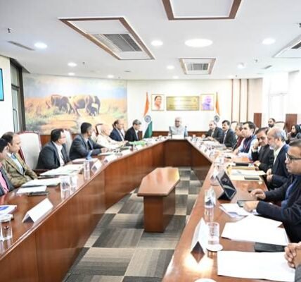 Union Environment Minister chaired a high-level review meeting on air pollution mitigation action plans for Delhi and Sonipat