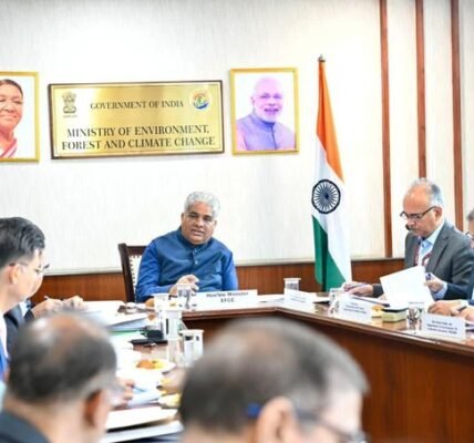 Union Environment Minister chairs the 3rd General Body Meeting of the National Centre for Sustainable Coastal Management in New Delhi