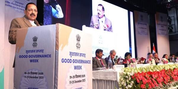 Union Minister Dr. Jitendra Singh launched five transformative digital reforms to strengthen transparent and citizen-centric governance.
