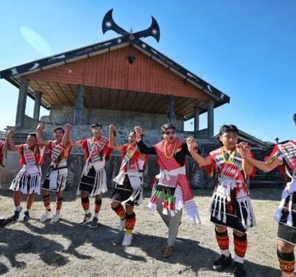 Union Minister Jyotiraditya M. Scindia participated in the world-famous Hornbill Festival of Nagaland.