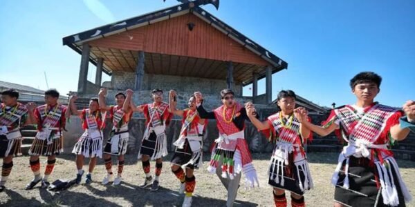 Union Minister Jyotiraditya M. Scindia participated in the world-famous Hornbill Festival of Nagaland.