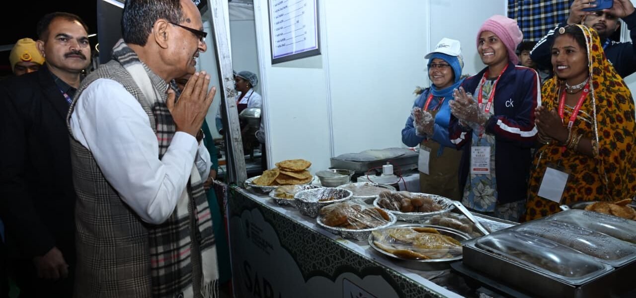 Union Minister Shivraj Singh Chouhan inaugurated the Saras Aajeevika Food Festival in Delhi.
