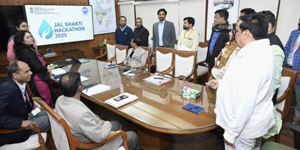 Union Minister of Jal Shakti C.R. Patil, launched the Jal Shakti Hackathon-2025