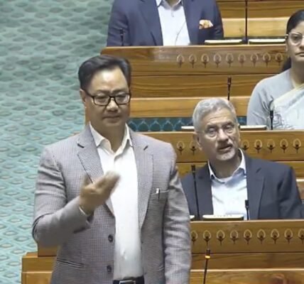 Union Parliamentary Affairs Minister Kiren Rijiju said the government is ready to discuss the issue of air pollution in the Lok Sabha.