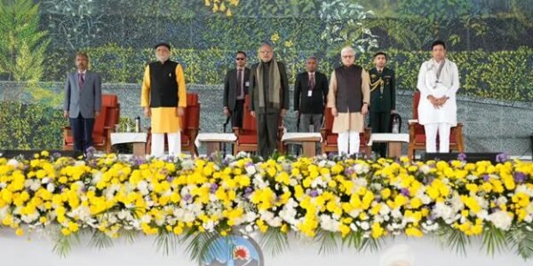 Vice President C. P. Radhakrishnan participated in the World Meditation Day