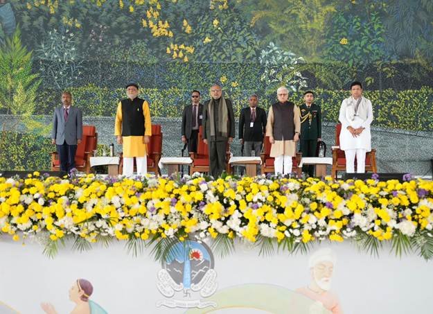 Vice President C. P. Radhakrishnan participated in the World Meditation Day