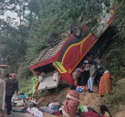 bus accident in Alluri Sitaramaraju