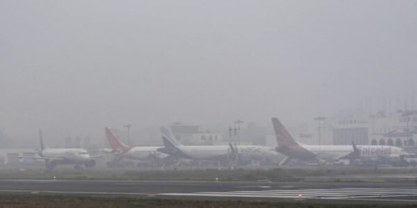 foggy conditions in North India