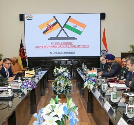 inaugural meeting of the India-Brunei Joint Working Group on Defence Cooperation was held in New Delhi