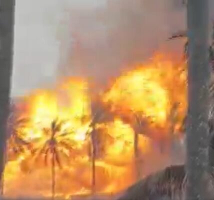 A gas leak occurred at ONGC