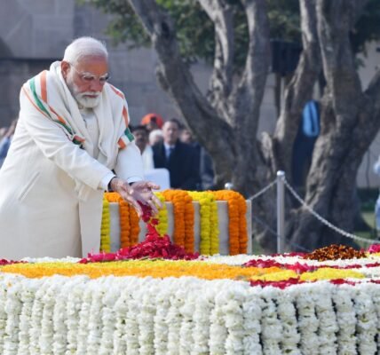 A grateful nation is paying tribute to Mahatma Gandhi today on his 78th death anniversary and Martyrs Day.