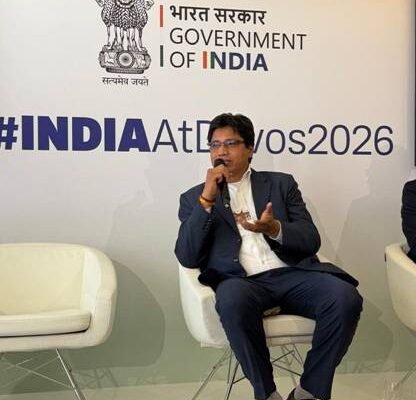 At the World Economic Forum, IREDA CMD highlighted India leadership in the solar energy sector.