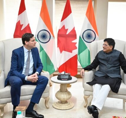 Commerce and Industry Minister Piyush Goyal discussed the India-Canada economic partnership with British Columbia Premier David Eby of Canada.
