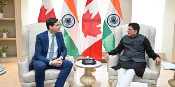 Commerce and Industry Minister Piyush Goyal discussed the India-Canada economic partnership with British Columbia Premier David Eby of Canada.