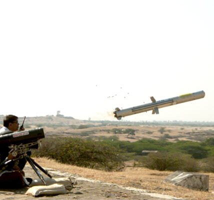 DRDO successfully conducted a flight test of a man-portable anti-tank guided missile with high attack capability against a moving target.