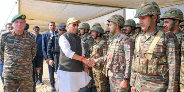 Defence Minister Rajnath Singh extended his heartfelt greetings to the brave soldiers of the Indian Army and their families on the glorious occasion of Indian Army Day.