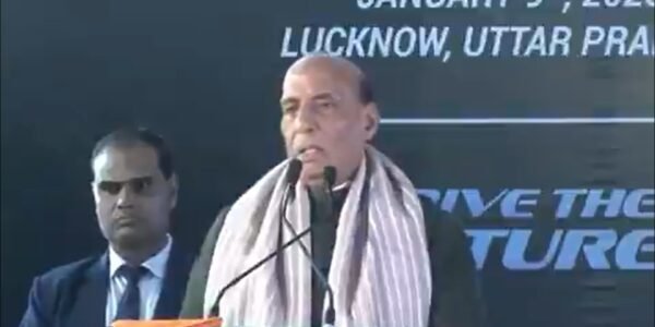Defence Minister Rajnath Singh interacted with 78 young people from Uttar Pradesh who are participating in the Developed India Young Leaders Dialogue 2026.