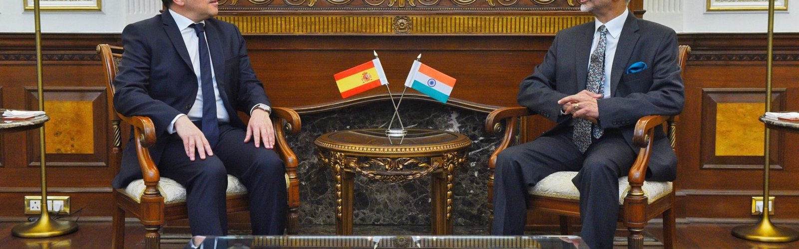 EAM Dr. S. Jaishankar met with Spanish Foreign Minister José Manuel Albares Bueno in New Delhi.