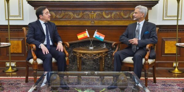 EAM Dr. S. Jaishankar met with Spanish Foreign Minister José Manuel Albares Bueno in New Delhi.