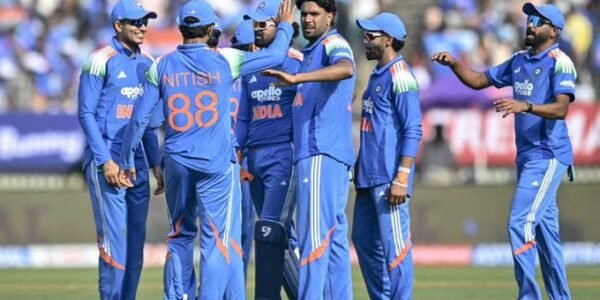 India defeated New Zealand by four wickets in the first One-Day International of the three-match series.