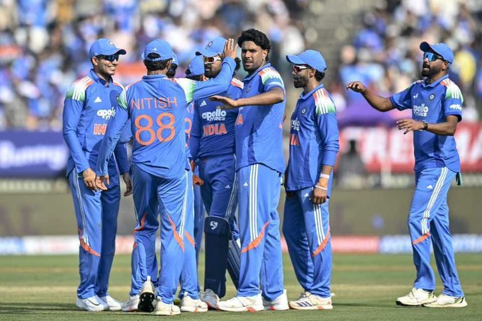 India defeated New Zealand by four wickets in the first One-Day International of the three-match series.