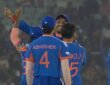 India defeated New Zealand by seven wickets in the second T20 cricket match.