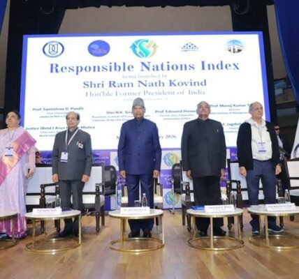 India launched the Responsible Nations Index to promote ethical governance and global responsibility.