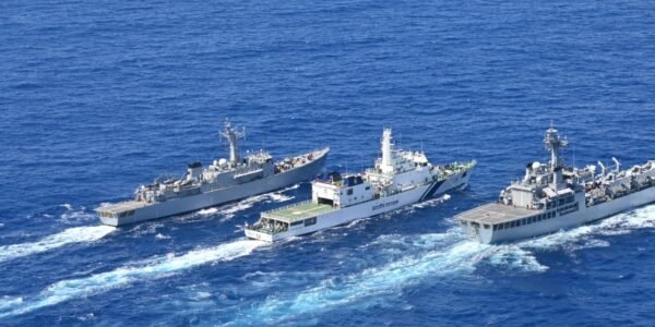 Indian Navy First Training Squadron (1TS) is on a long-range training deployment in Southeast Asia