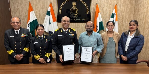 Indian Navy has signed a contract with Suryadipta Projects Private Limited for threebottom-opening, engine-less barges