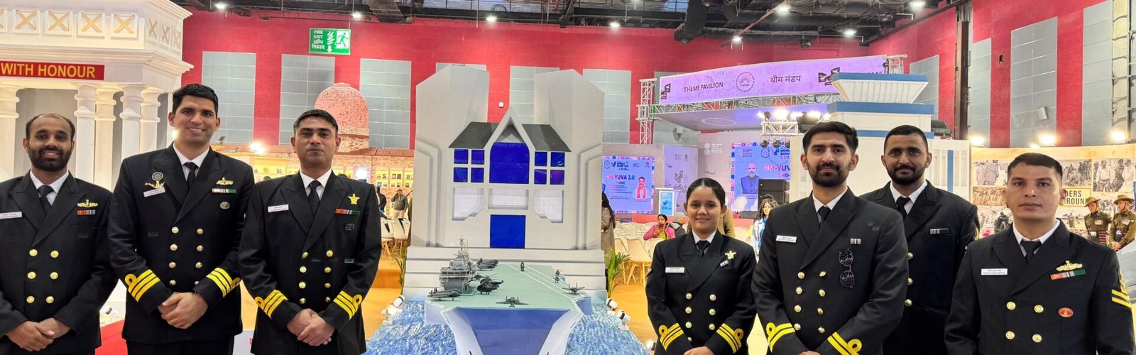 Indian Navy showcased India maritime heritage at the New Delhi World Book Fair 2026