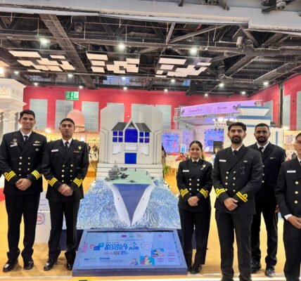 Indian Navy showcased India maritime heritage at the New Delhi World Book Fair 2026
