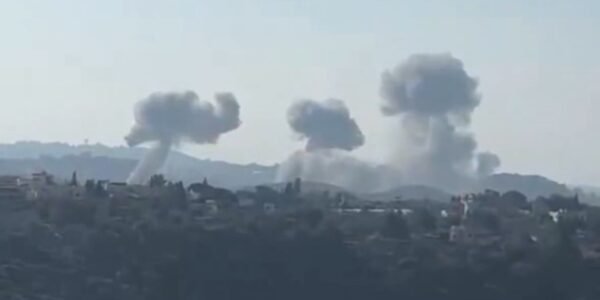 Israel carried out airstrikes on Hezbollah and Hamas targets in Lebanon.