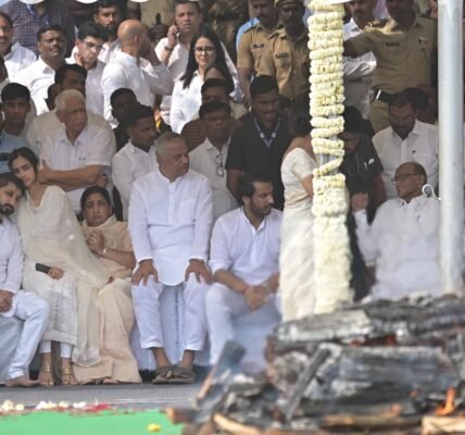 Maharashtra Deputy Chief Minister Ajit Pawar was cremated in Baramati with full state honors.